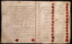 Articles of Union between England and Scotland from the House of Lords record office, 1707