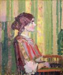 Mrs Robert Bevan, c.1913 (oil on canvas)
