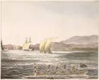 View of Manila, Philippines, 1826 (colour litho)
