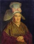 Portrait of a Woman with a Normandy Bonnet (oil on canvas)