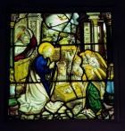 The Nativity, c.1526 (stained glass)