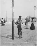 A Life guard, Brighton Beach, N.Y.