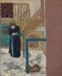 Mme Vuillard in a Set Designer's Studio, 1893-94 (oil on canvas)