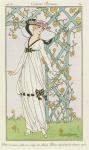 Journal des Dames et des Modes: robe de jeune fille en crepe de chine by H.Robert Dammy, 1913