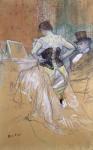 Woman at her Toilet, study for 'Elles', c.1896 (chalk and oil) (see also 36635)