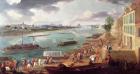 View of Paris from the Quai de la Rapee (oil on canvas) (see also 231147 & 365071)