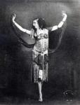 Ida Rubinstein in the role of Salome (b/w photo)