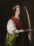 Saint Lucy, c.1625-1630 (oil on canvas)