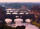 Florence, Italy Bridges across Arno river (photo)
