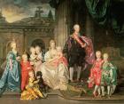 Leopold I, Grand-duke of Tuscany (1747-92) (later Leopold II, Emperor of Austria, 1790-92) with his wife Maria Ludovica and their children including Franz (later Emperor Franz II), 1776