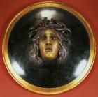 Medusa shield (painted plaster relief)