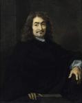 Portrait, presumed to be Rene Descartes (1596-1650) (oil on canvas)