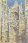 Rouen Cathedral, West Facade, Sunlight, 1894 (oil on canvas)