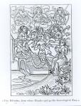 The Fay Melusine, from whose Flanks springs the Geneaological Tree of Kings and Emperors, illustration from 'Science and Literature in the Middle Ages and Renaissance', written and engraved by Paul Lacroix, 1878 (engraving) (b/w photo)