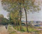 The Seine at Marly, 1876 (oil on canvas)