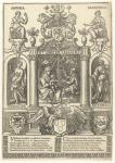 Coat of arms of the Antwerp Guild of Saint Luke, 1500-49 (print)