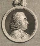 Antoine Deparcieux, from an 18th century engraving (litho)