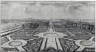 The Tuileries Garden (engraving) (b/w photo)