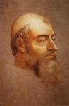 Portrait of Clement VII (oil on slate)