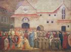 Consecration of the New Church of St. Egidio by Pope Martin V, September 1420, 1430s (fresco)