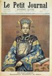 Tz'U-Hsi (1835-1908) Empress Dowager of China, from 'Le Petit Journal', 8th July 1900 (coloured engraving)