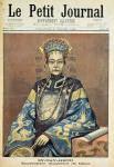 Tz'U-Hsi (1835-1908) Empress Dowager of China, from 'Le Petit Journal', 8th July 1900 (coloured engraving)