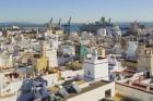 Cadiz, Spain. Rooftop view. (photo)