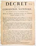 Decree of the National Convention, 24th December 1792 (engraving)