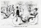 A Suggestion for the Park, published in 'Punch', June 22 1878 (engraving)