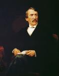 Portrait of Livingstone (1813-1873) (oil on canvas)