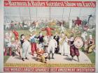 Poster advertising the Barnum and Bailey Greatest Show on Earth (colour litho)