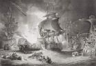 The Battle of the Nile, 1 August 1798, from `Illustrations of English and Scottish History' Volume II (engraving)