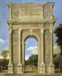 The Arch of Triumph (oil on canvas)