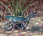 Wheelbarrow, 2005 (oil on canvas)