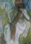 Woman Combing her Hair, 1887-90 (pastel on paper)