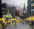 Trongate, Glasgow (oil on board)