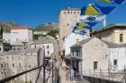 Mostar, Bosnia and Herzegovina. The Old Bridge. (photo)