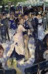 Le Moulin de la Galette, detail of the dancers, 1876 (oil on canvas)