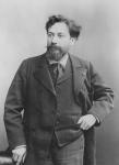 Portrait of Jean François Victor Aicard, 1890 (b/w photo)