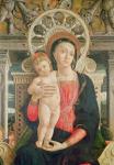 Altarpiece of St. Zeno of Verona, detail of the central panel depicting the Virgin and Christ Child, 1456-60 (oil on panel) (detail of 237994)