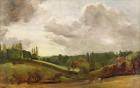 View of East Bergholt, c.1813 (oil on canvas)