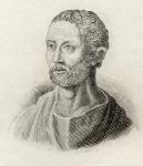 Posidonius of Apameia, from 'Crabbes Historical Dictionary', published in 1825 (litho)