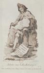 The Print Seller, from 'Petits Metiers de Paris' (engraving)