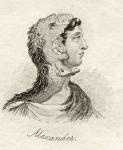 Alexander the Great, from 'Crabb's Historical Dictionary', published 1825 (litho)