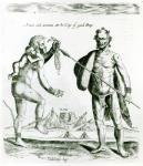 A man and woman of the Cape of Good Hope (engraving) (b/w photo)