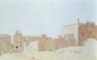 Djenne (Mali) Grande Mosquee, Monday, 2000 (w/c on paper)