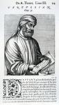 Tertullian, illustration from Andre Thevet's 'Des vrais pourtaits et vies des hommes illustres', 1584 (engraving)