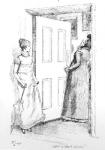 'After a short survey', illustration to 'Pride & Prejudice' by Jane Austen, edition published in 1894 (engraving)