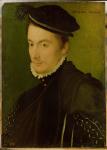 Portrait presumed to be Hercule-Francois de France (1554-84) Duke of Alencon, c.1560 (oil on panel)