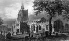 St. Mary's Church, Chelmsford, engraved by William Watkins, 1832 (engraving)